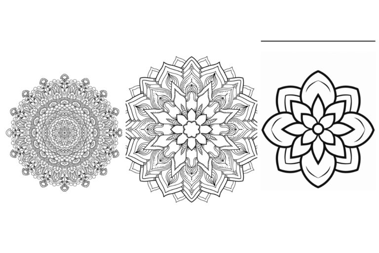 Desenhos de Mandala para Colorir e Imprimir Grátis capa