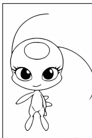 Desenhos Para Colorir Lady Bug simples