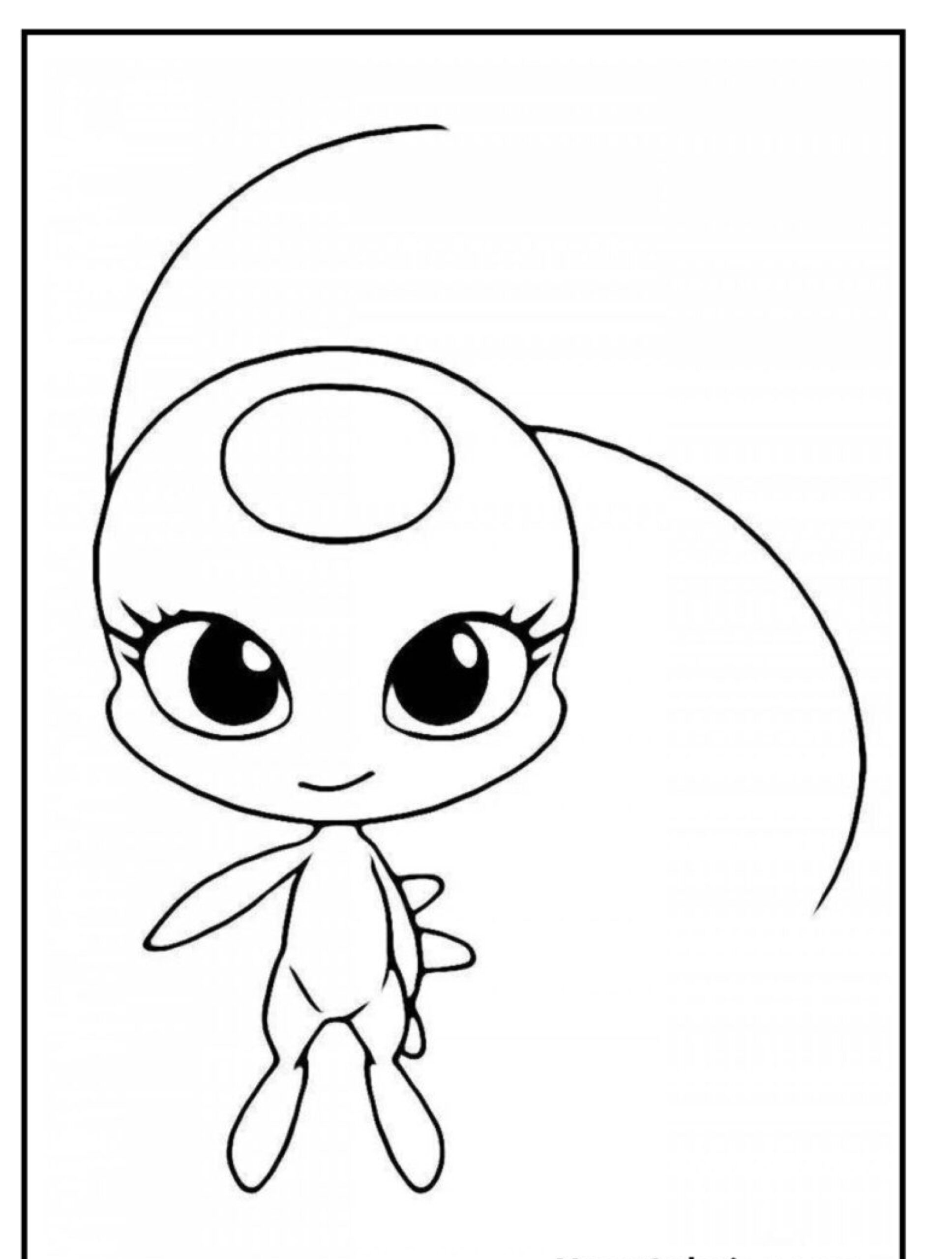 Desenhos Para Colorir Lady Bug simples