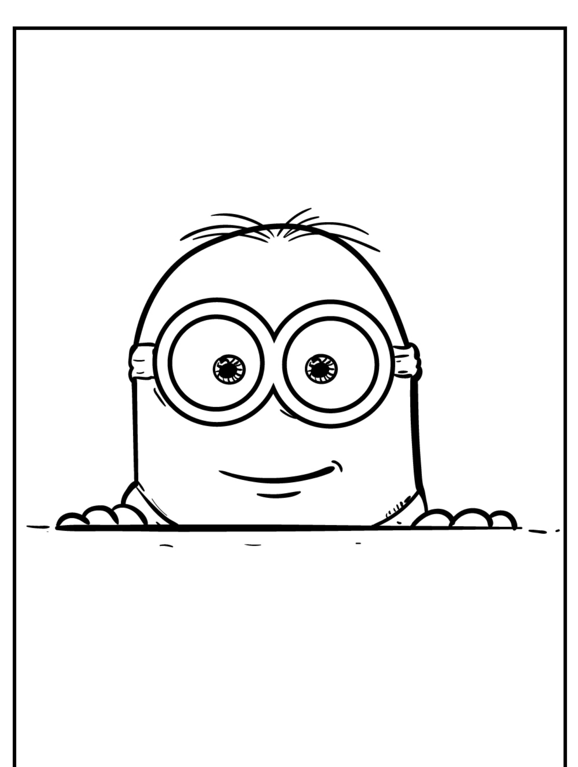 Desenho Minions Para Colorir divertidos